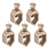 sourcing map Ground Rod Clamps Grounding Clamp 3/4" Wire Connectors
