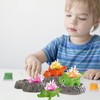 Crystals Breeding Experiment Set for Children, 4 Colours Dinosaur Crystals