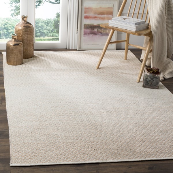 Safavieh Montauk Collection MTK601R Handmade Cotton Area Rug, 3' x