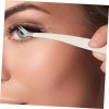 4 Pzas Pinzas Para Extensión Pestañas Curvas Set Maquillaje