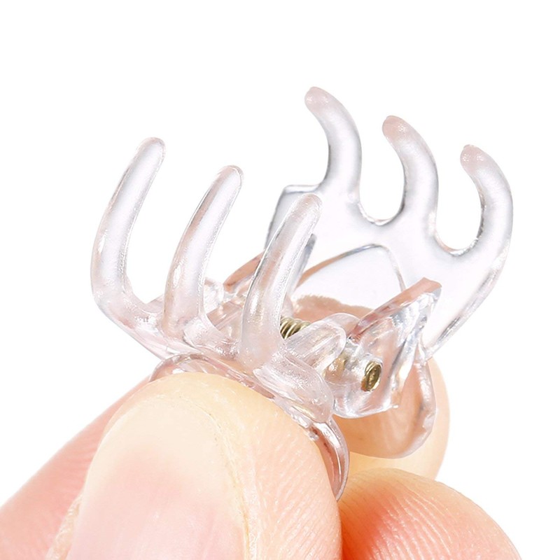 Mini Hair Clips Plastic Hair Claws Pins Clamps for Girls