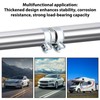 Exhaust Clamp Pipe Connector, 55mm, Stainless Steel