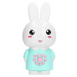 Bunny Musical Learning Toy Early Educational Light Electronic Musical Learning Bunny for Infant Light Green