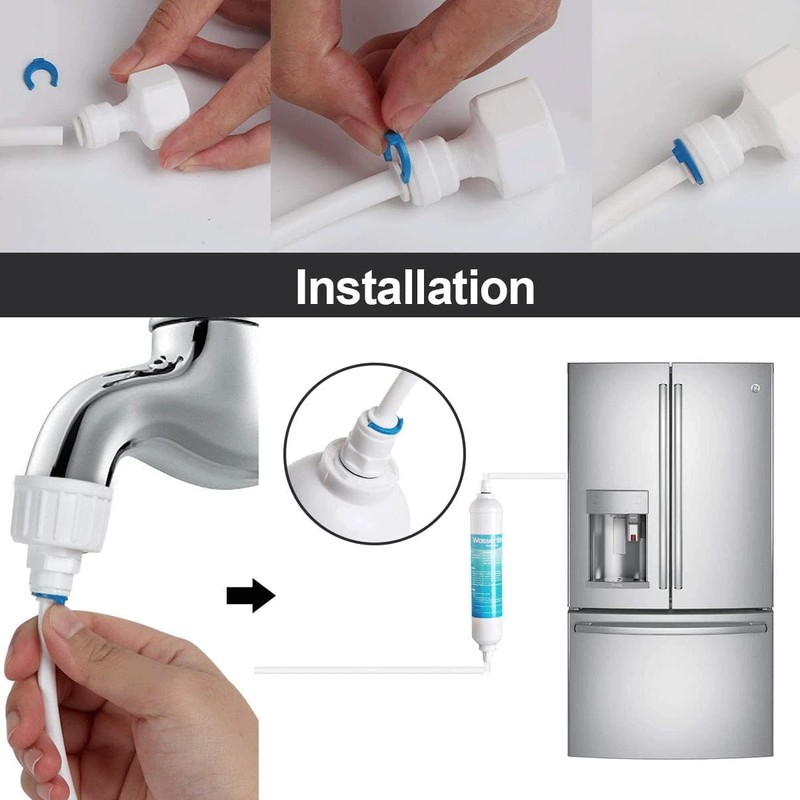 ieron 10 m Water Inlet Pipe Universal Connection Set with