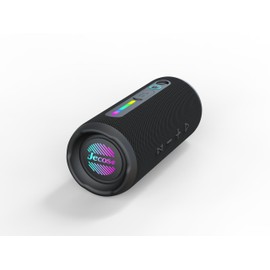 Jecos BT-T16 Bluetooth Speaker 30W Output IPX6 Waterproof Portable Wireless Bass TWS LED Lightweight Design SD Card AUX Portable Bath Kitchen Outdoor Camping