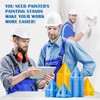 40pcs Painters Pyramids Stands, Paint Triangle Stands, Painting Pyramid for