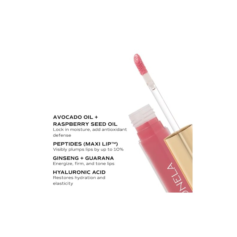 Brillo Labial Hidratante Con Péptidos Your Best Self - Rosa