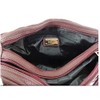 Roma Leathers 7082 Multi Color Genuine Leather Locking Concealed Purse