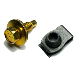 Retro-Motive 5/16 Body Bolts & U-Nut Clips Ford Lincoln Mercury (25 Each) #1591 (1054/19)BB