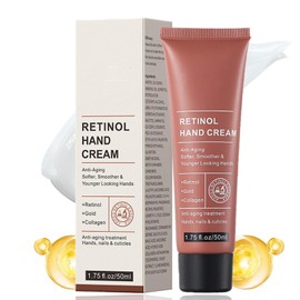 Retinol Anti-Aging Hand Cream, Firming Hand Lotion, Relief Intense Moisture Hand Cream,Instantly Quenched, Retinol Moisturizer for Aging & Dry Cracked Hands, Care & Protects Skin, Nails & Cuticles