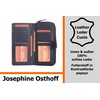 Josephine Osthoff Bremen Compact Genuine Leather Wallet with RFID Protection,