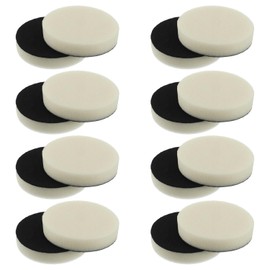 EPLZON 16pcs Foam Pads Power Scrubber Pads Set Electric Scrubber Replacement Scouring Pads fit for Dremel Versa Scouring Pads,White