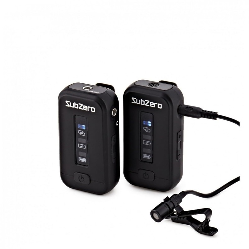SubZero Wireless Lavalier Microphone System for Phone and Android Camera