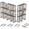 PM Office A PP117 Scaffolding Plastic Model, Total Height Approx.