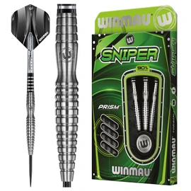 WINMAU Sniper 24g Professional Tungsten Dart Set with Flights and Shafts