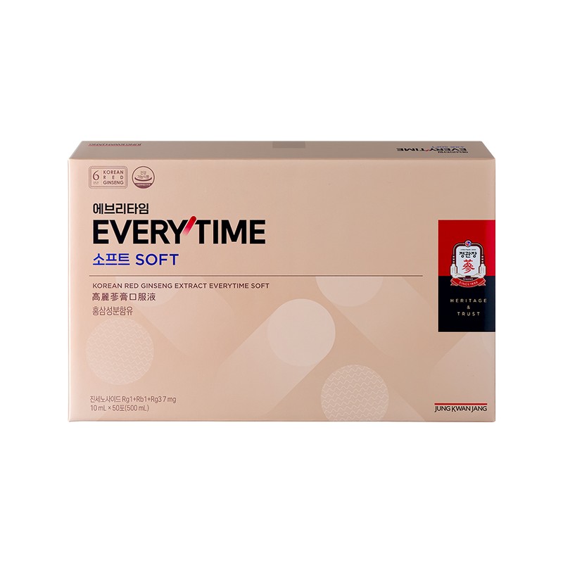 Jeonggwanjang 정관장 홍삼정 에브리타임 소프트 Korean Red Ginseng Everytime Soft