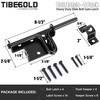 Slide Bolt Gate Latch with Padlock Hole, Heavy Duty Sliding