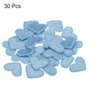 MECCANIXITY Heart Shaped Iron on Patches Embroidered Sew Patches Appliques