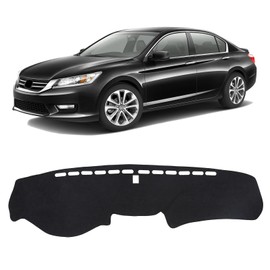 Bercicci Dash Cover for Honda Accord 2012 2011 2009 2008 Accessories Flannel Dashboard Cover Dash Mat Center Console Cover Sunshield Protector Pad