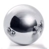 VXB Christmas Tree Decoration 80mm Stainless Steel Mirror Shiny Ball