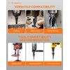 Crosstar M35 Cobalt Step Drill Bit Set, 3PCS TiAlN Coated