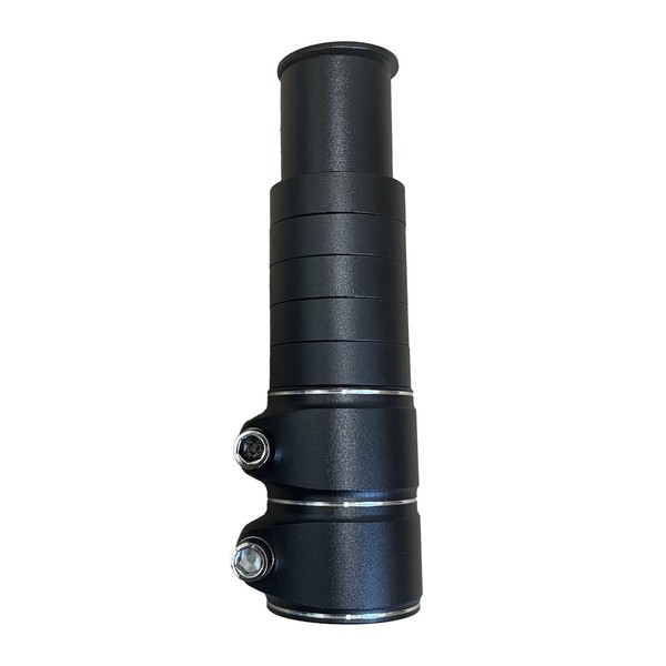Woouagia Black Aluminum Alloybike Stem Riser Bicycle Fork Stem Extender,Bike