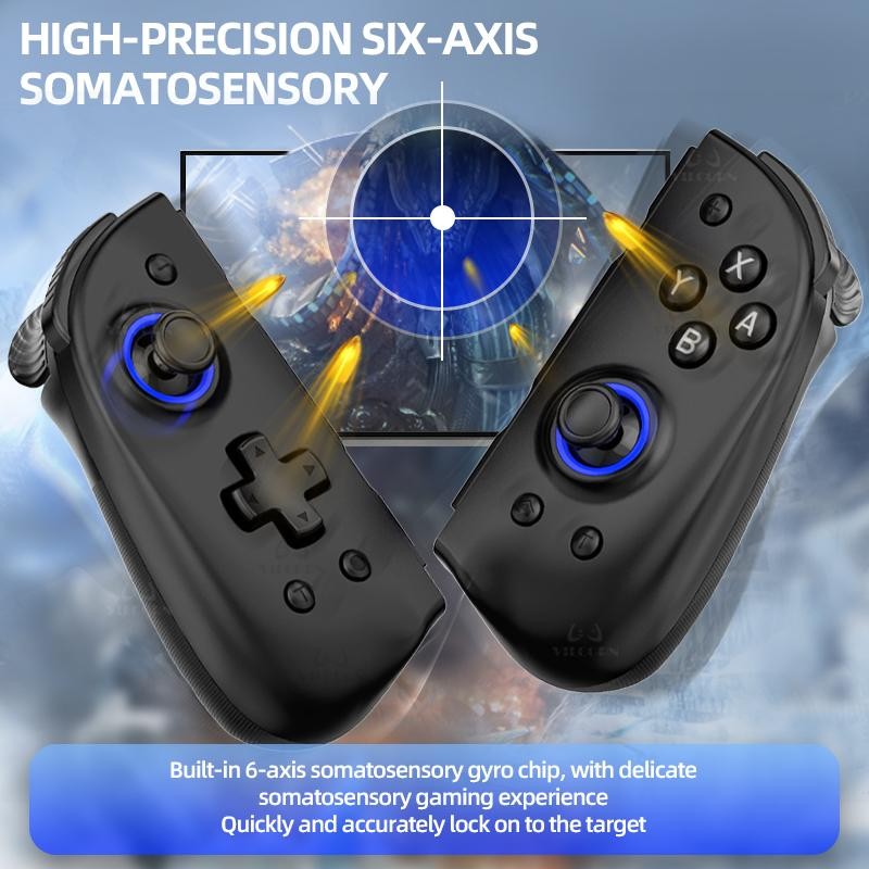 BT 5.2 Joy For NS Switch/Lite/Oled Joy-pad L/R 2 Gamepads