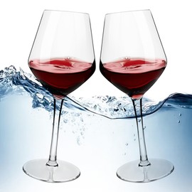 MICHLEY Unbreakable Stemmed Wine Glass 100% Tritan Plastic Dishwasher available Glassware 15 oz, Set of 4