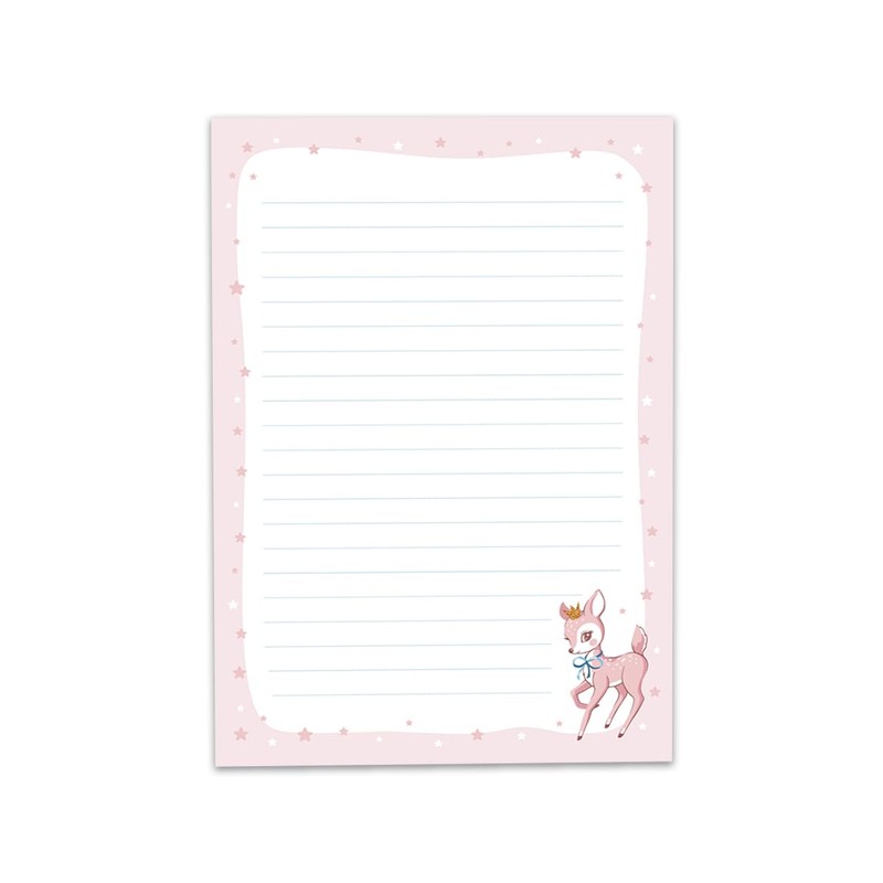 Writing Paper Set Letter Pad with Envelope for Girls Children