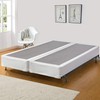 Mattress Solution Fully Assembled Split Wood Traditional Boxspring/Foundation, Full, Milano