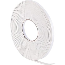 VBS - White Felt Tape - Felt Tape, Adhesive Felt Tape, White Felt Tape, Polyester Felt Tape, Wire Harness Tape, Butyl Seal Tape, Tape, Greenhouse Tape, Sticky Tape, Adhesive Tape (1.5' x 100')