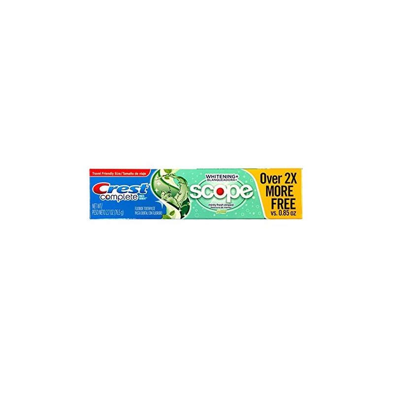 Crest Complete Multi-Benefit Whitening + Scope Minty Fresh Flavor Toothpaste