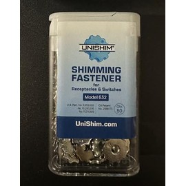 Unishim - Adjustable Outlet Spacer 50pk