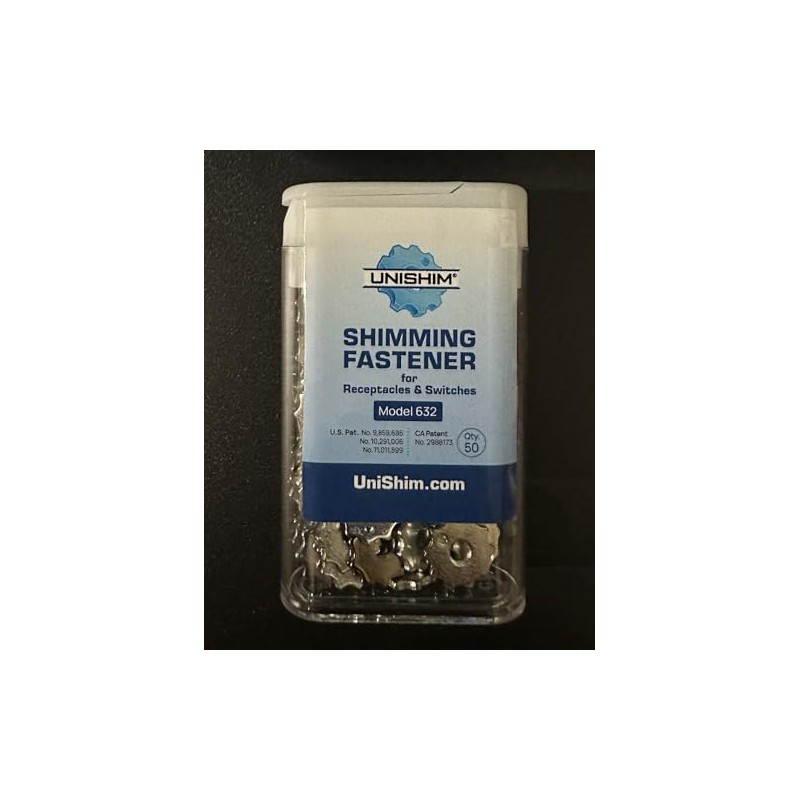 Unishim - Adjustable Outlet Spacer 50pk