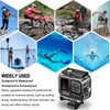 Compatible for Go Pro Hero 11 Mini Black Waterproof Housing
