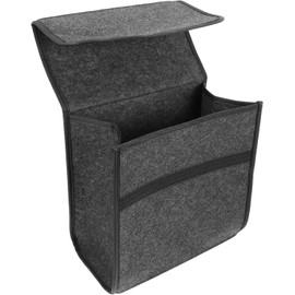 GANAZONO Organizador Plegable para Fácil Instalación para Maletero de Coche Portátil Diseño Elegante, Bolsa de Almacenamiento de Fieltro y Uso Versátil en Vehículos
