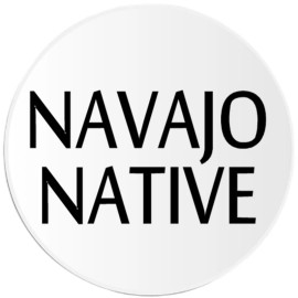 Kiwi Gifts Navajo Native - Circle Sticker Decal 3 Inch - American Indian Tribe Pride