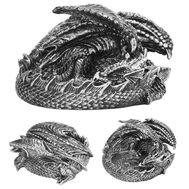 Cigar Ashtrays Pterosaurs Design Scale Carvings Retro Style Attractive Decorative