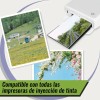 Papel Fotográfico A4 Kamo Glossy De 115gr 200 Hojas Color