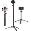ULANZI MT-44 - Trípode Extensible para Teléfono, 59 Pulgadas, 360°