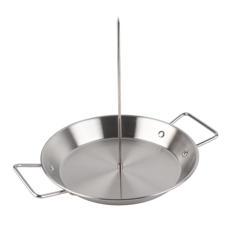 Vertical Skewer for Grill Brazilian Vertical Spit Stand Stainless Steel
