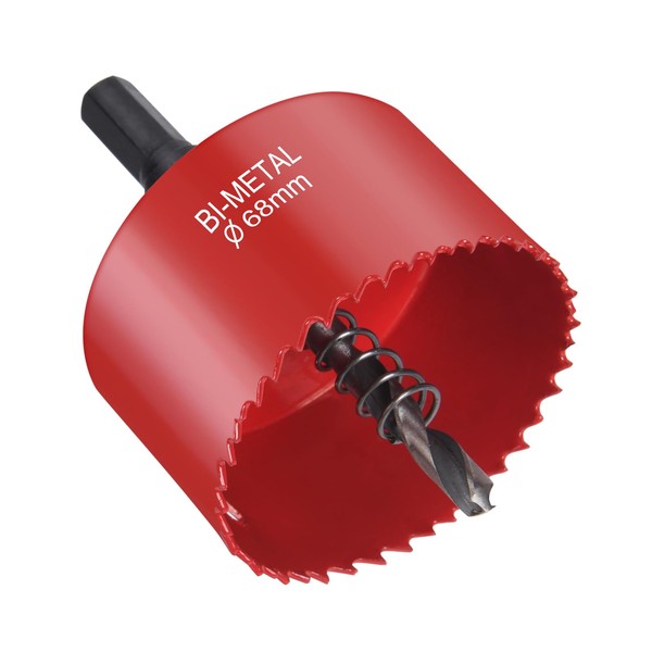 Flintronic Hole Saw Hole Cutter Set, 68 mm Circular Saw