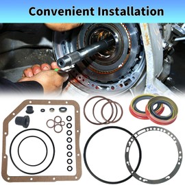 BIGLKNM TH350 Transmission Seal Filter Kit; Automatic Transmission External Gasket Seal Reseal Kit for Turbo 350 TH350 TH350C Rebuild Kit