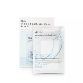 Abib [아비브] 약산성 pH 시트 마스크 아쿠아 핏 1박스 (10매입) [Abib] Mild Acidic pH Sheet Mask Aqua Fit Box (10 Sheets)