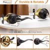 Probrico Door Lock Set with Deadbolt Oil Rubbed Bronze, Keyed