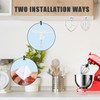 4pcs Stand Mixer Attachment Holders, Universal Mixer Attachments Organizer for