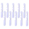 STOBAZA 10pcs Pupillary Distance Ruler Eye Care Tool Clear Scale