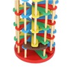 Colorful Wooden Knock Ball Ladder Toy Intelligence Development Kids Children