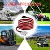 ELFCULB 10AWG 10FT Battery Quick Connect/Disconnect to Anderson Extension Cable,