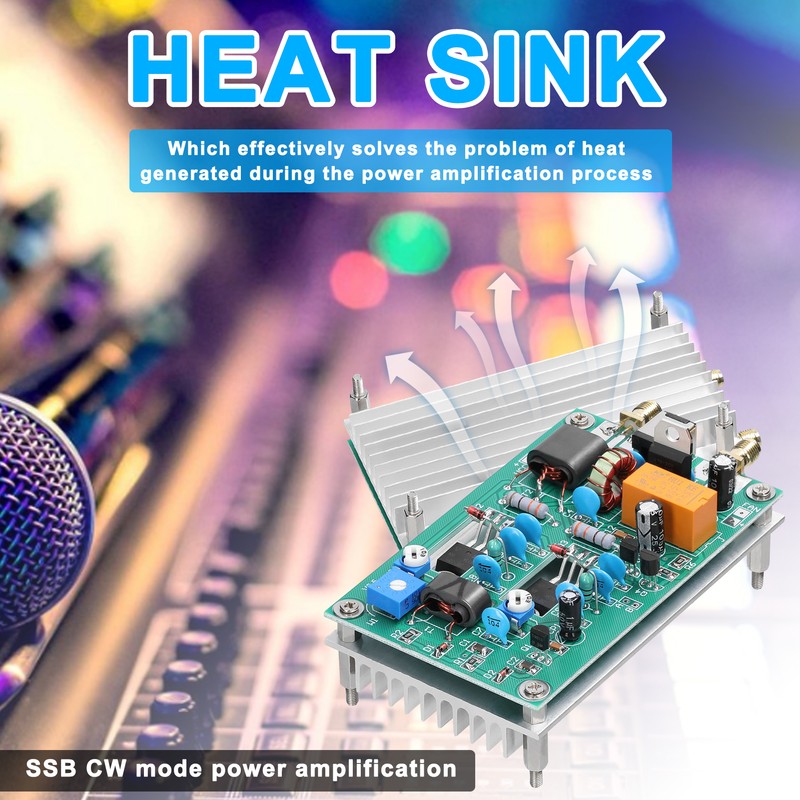 30W 3-28MHz Shortwave Power Amplifier Board CW SSB Linear High